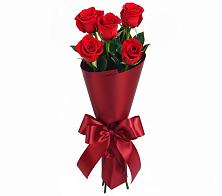 Букет 5 Красных роз Эдлесс Лав в Кочубее