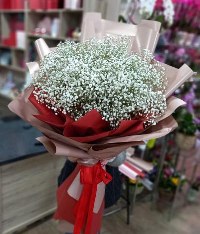 Букет цветов из: Гипсофила в Кочубее