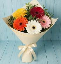 Букет цветов из:  Герберы в Кочубее