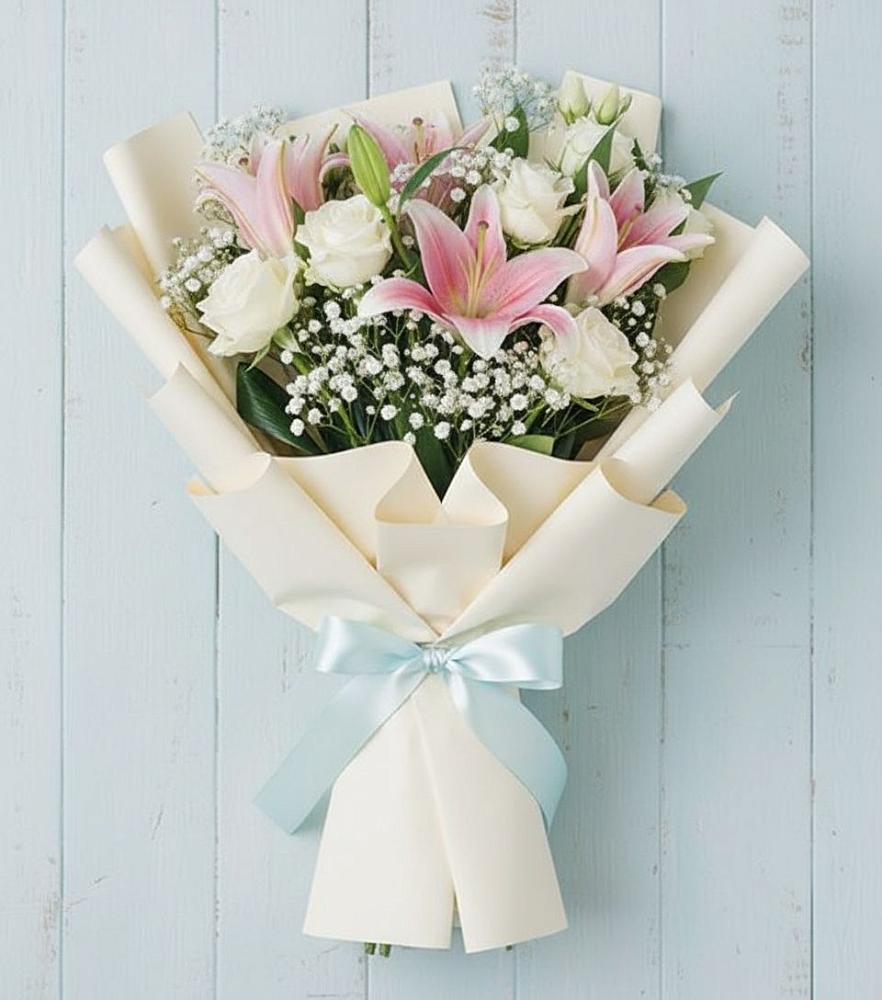 Букет цветов из: Лилии в Кочубее