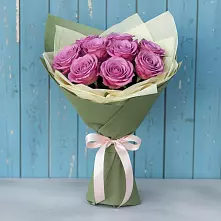 Букет Розы Фёрст Леди в Кочубее