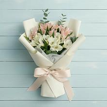 Букет цветов из:  Альстромерии в Кочубее