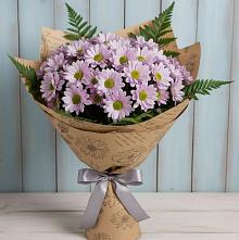 Букет цветов из:  Хризантемы #REPLACE_PRED# Кочубее