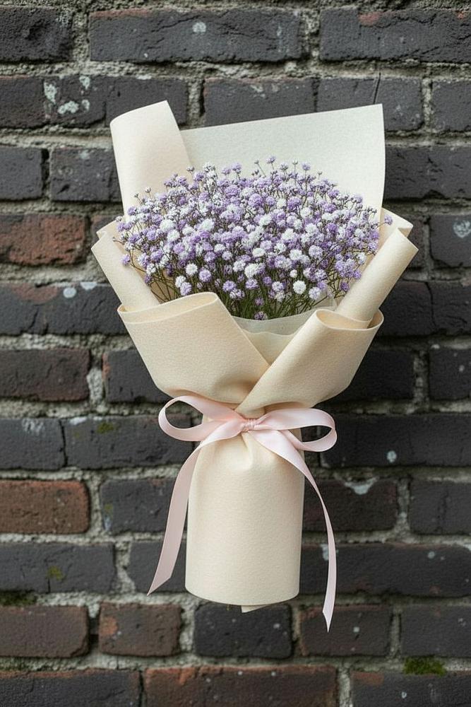 Букет цветов из: Гипсофила в Кочубее