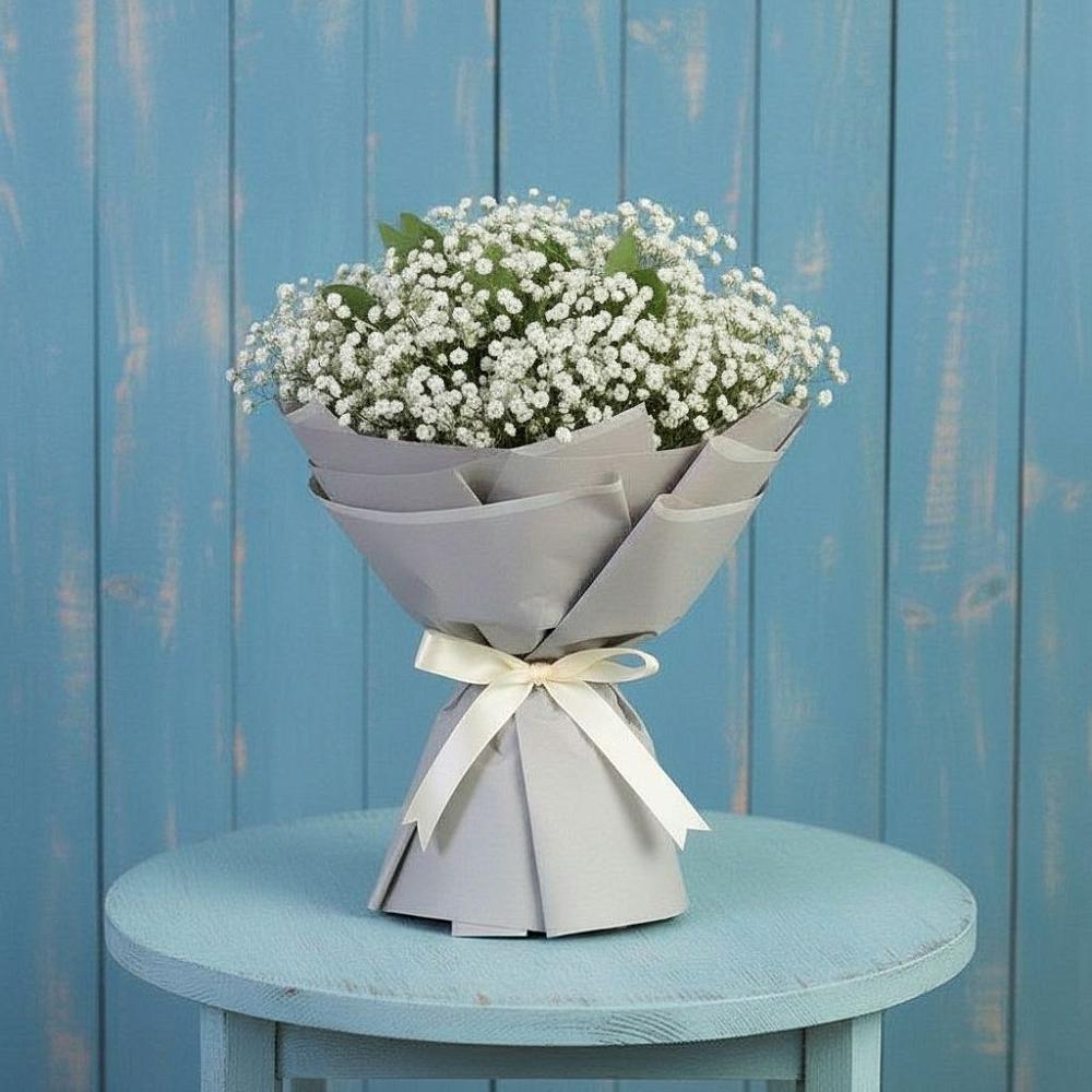 Букет цветов из: Гипсофила в Кочубее