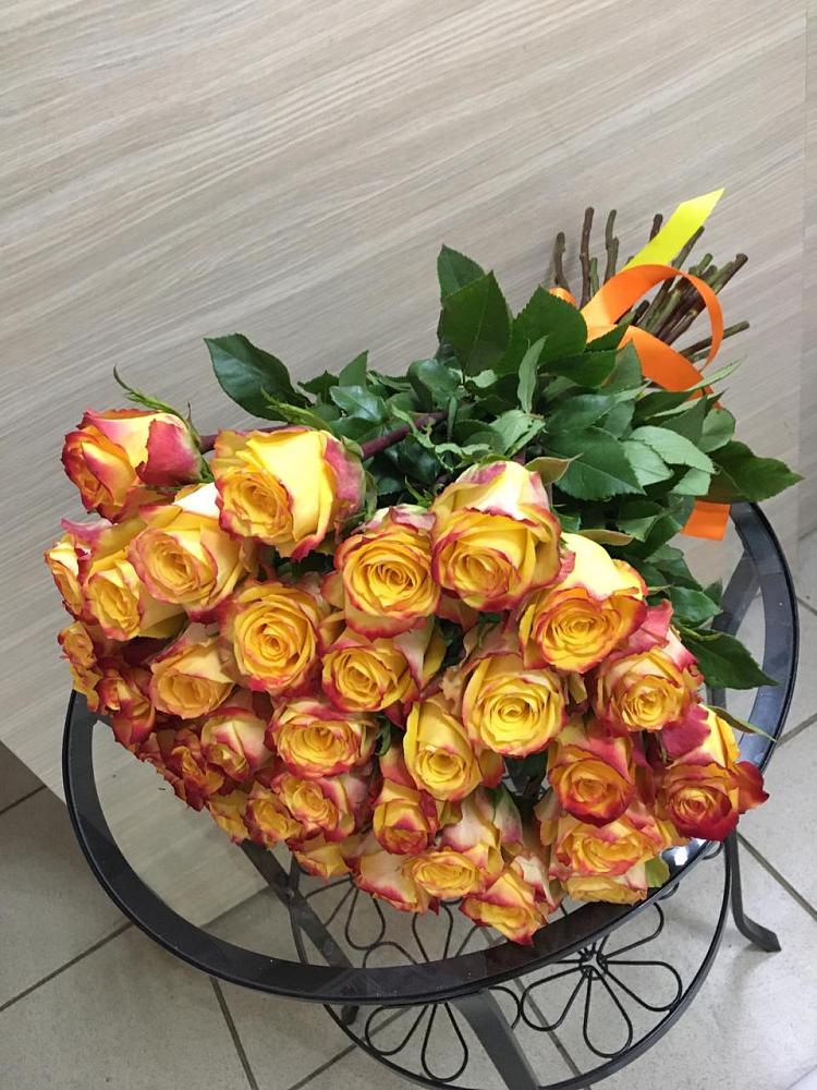 Букет Желтые розы в Кочубее