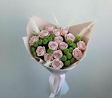 Букет цветов из:  Розы и Хризантемы #REPLACE_PRED# Кочубее