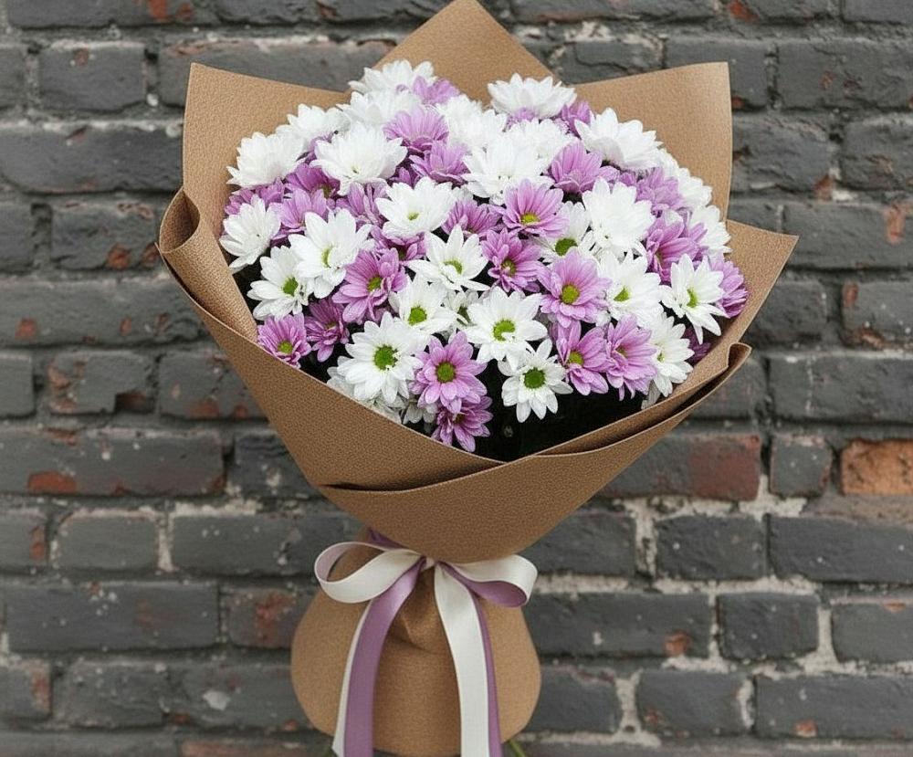 Букет цветов из: Хризантемы в Кочубее