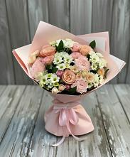 Букет цветов из:  Гвоздики, Розы и Хризантемы #REPLACE_PRED# Кочубее